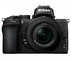 NIKON Z50 MIRRORLESS CAMERA WITH 16-50 DX F/3.5-6.3 LENS (Nikon School Training Included)